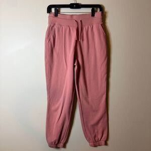 All in motion women’s size small pink joggers sweats pants cozy lounge wear